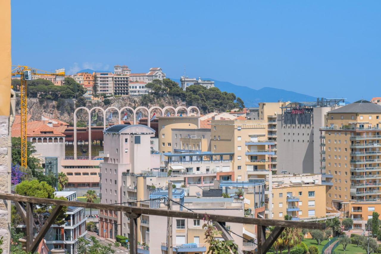 Proche Monaco, Vue Mer Et Acces A La Plage Saint-Antoine  外观 照片