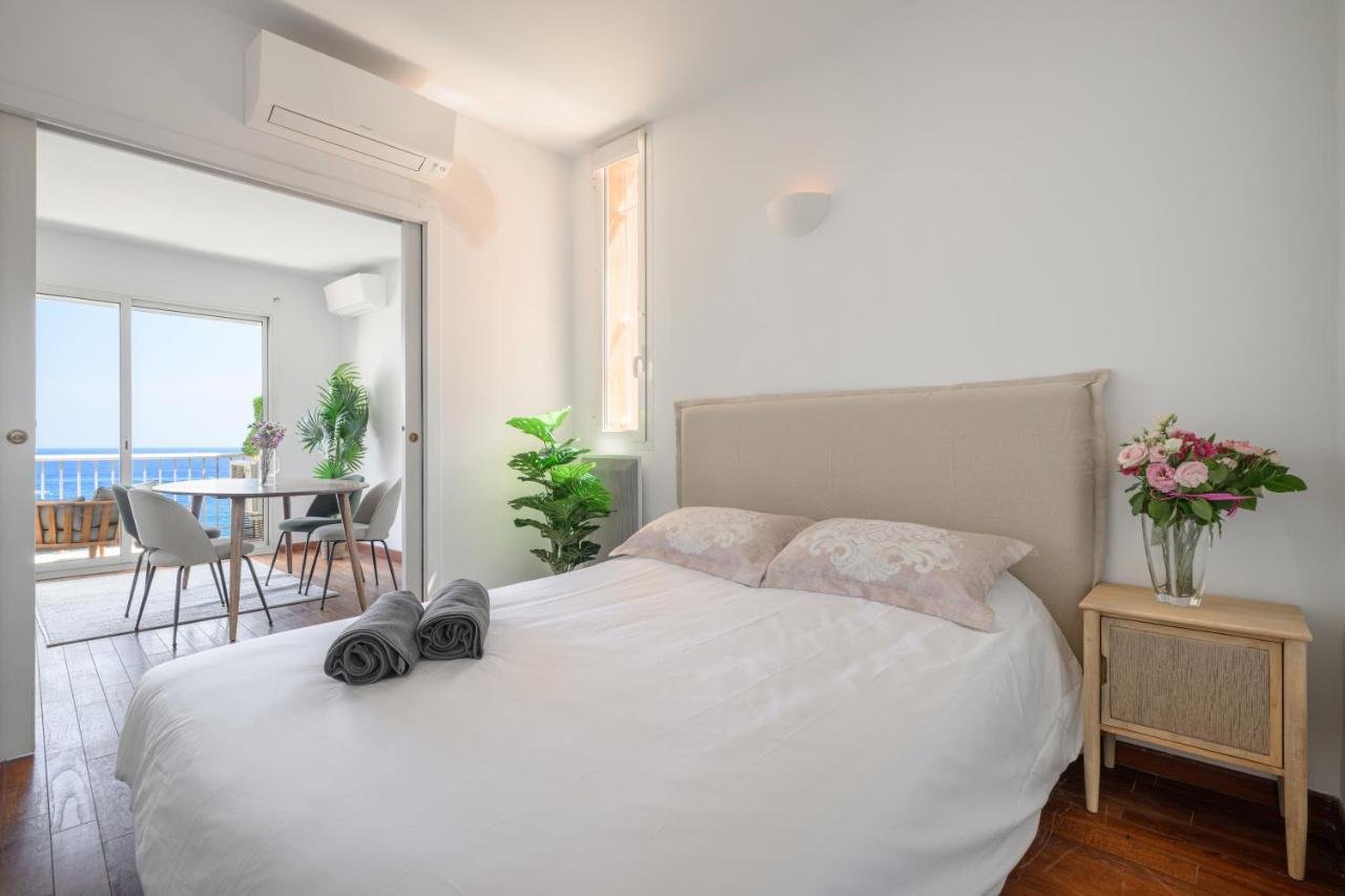 Proche Monaco, Vue Mer Et Acces A La Plage Saint-Antoine  外观 照片