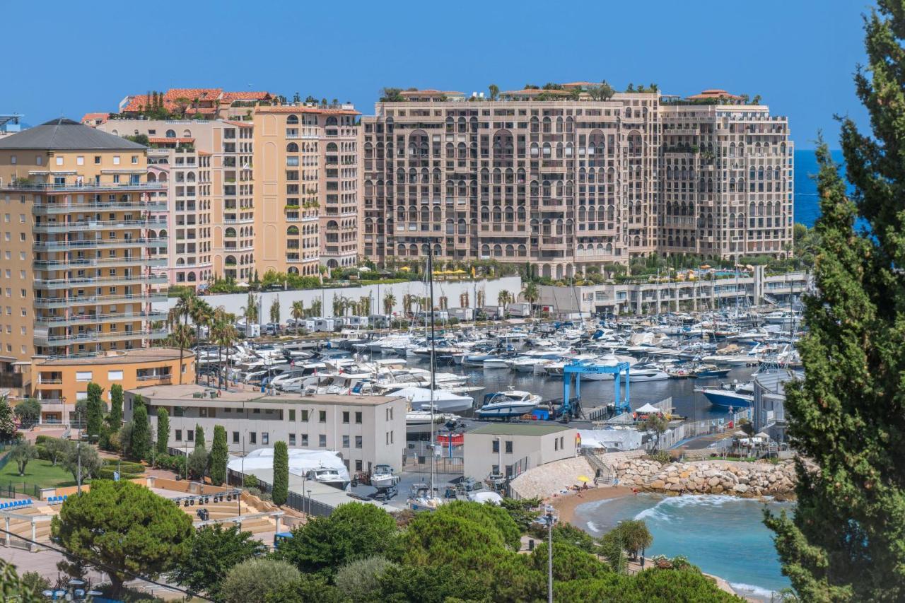 Proche Monaco, Vue Mer Et Acces A La Plage Saint-Antoine  外观 照片
